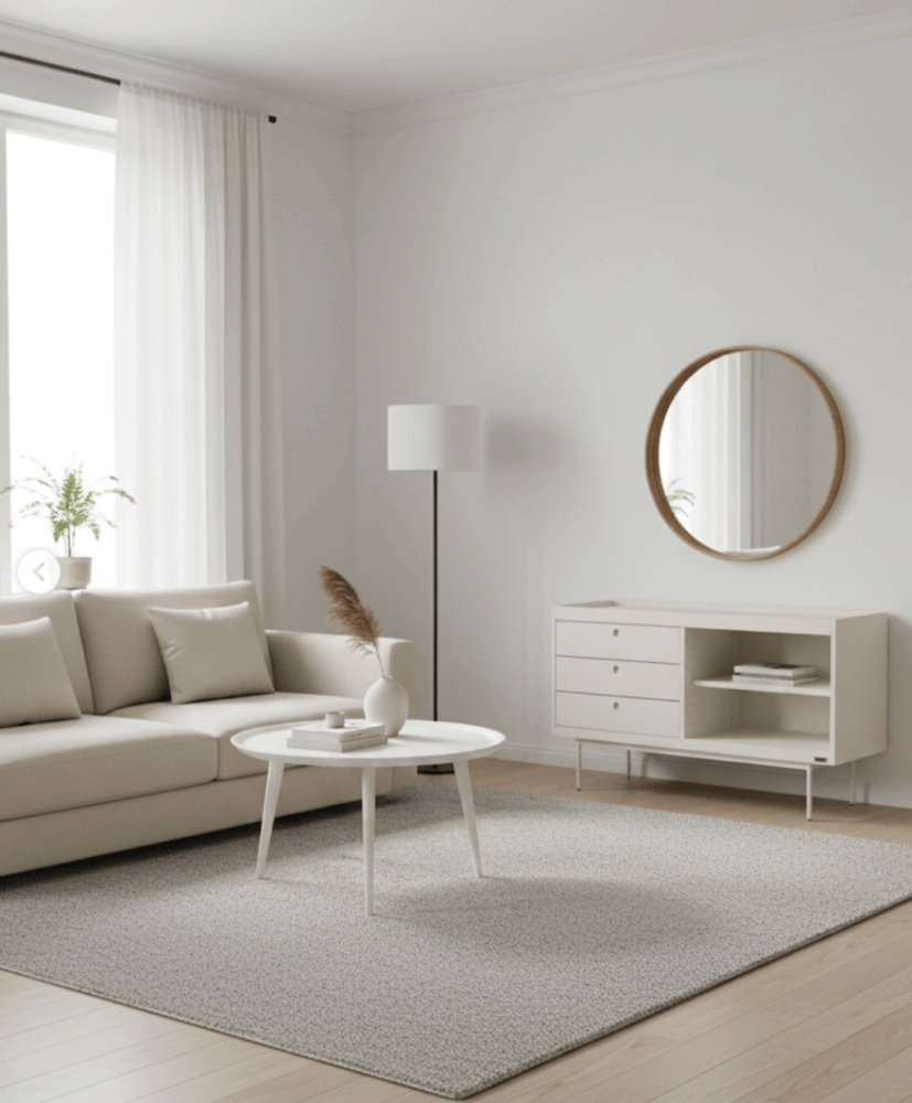 ตู้วางทีวี LEECO LC02-A ขนาด 119.5 ซม MARBLE WHITE